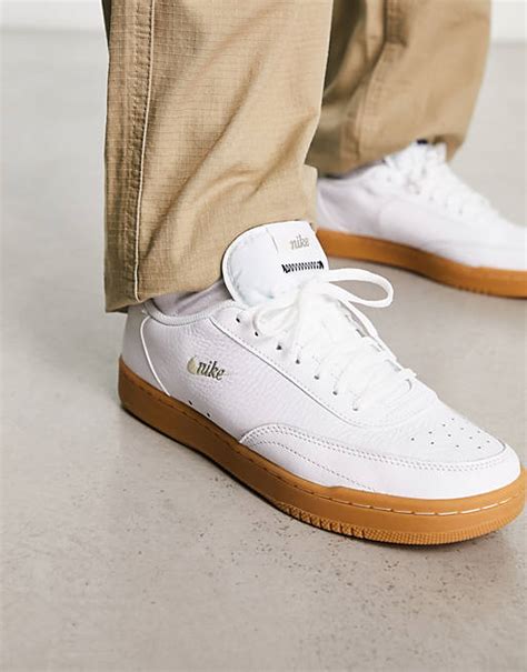 nike herren white gum